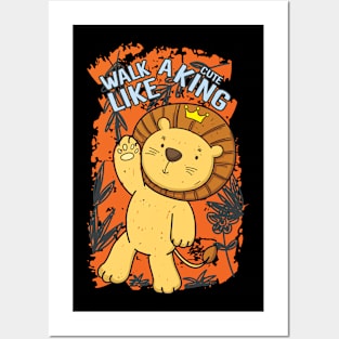 Lion Funny Posters and Art